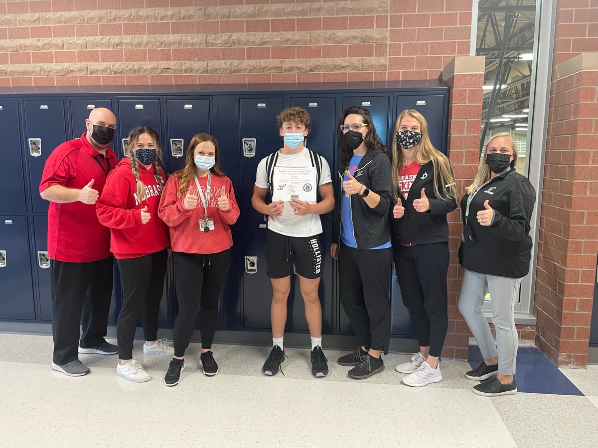 PLSHSTitans's tweet photo. Team Prometheus Student of Week is Ben Shafer! Ben is not just a beast on the field, but even more impactful in the classroom. His teachers appreciate all the leadership and hard work! Keep it up dude! #SouthsidePride #LoveServeCare #TeamPrometheus https://t.co/T8hnWJwwo6