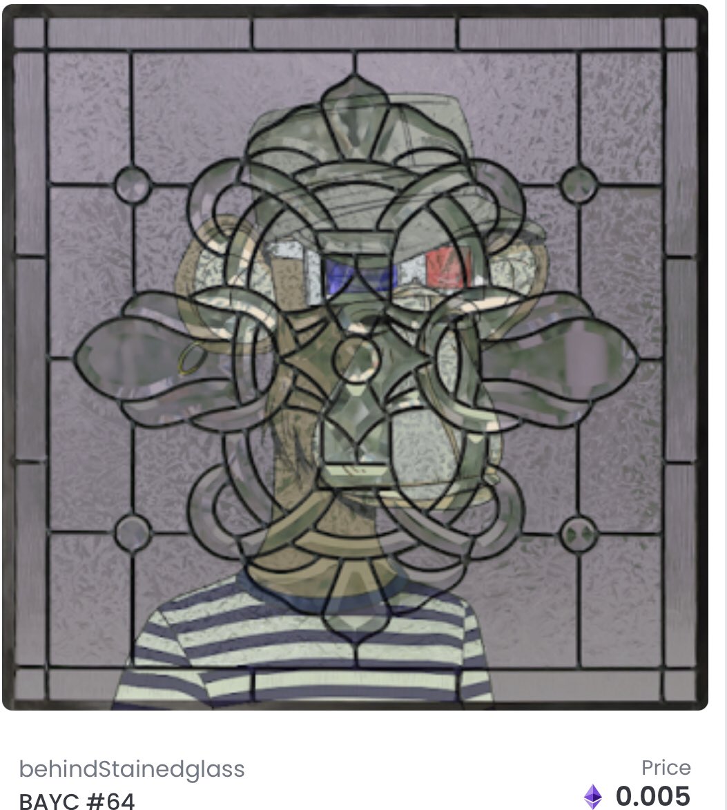 BehindstainedG's tweet photo. #nft #behindstainedglass @opensea #openseanft #nftgallery #nftshilling #nfttrending #newnft #trendingnft #nfttrends #openseanft #nftopensea #NFTCommunity #nftlover #nftartist https://t.co/wPDh0tTttO https://t.co/WHVOPUzZtD