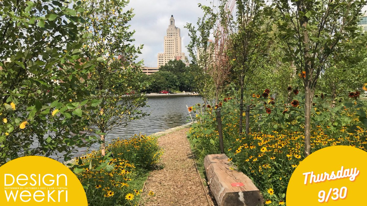 DESIGNxRI's tweet photo. Join 2021 RI Design Hall of Fame Emerging Designer Adam E. Anderson of 10,000 Suns this Thur., 9/30 for Re-Wilding the City. This #designweekri site tour on South Water Street will explore urban landscapes as integral urban infrastructure. #dxri
https://t.co/cQJTJmnEbN https://t.co/wjzJ8ya93R