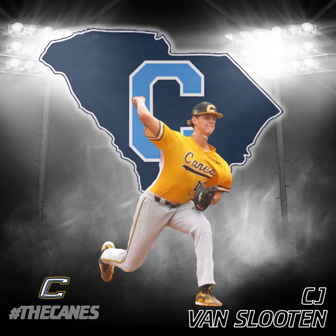 Canes 2022 RHP @cj_10cadet (Ashley Ridge, SC) has committed to <a href="/CitadelBaseball/">The Citadel Baseball</a> <a href="/perfectgameusa/">Perfect Game USA</a> <a href="/dynamicbaseball/">Dynamic Baseball</a> <a href="/diamondprospect/">Diamond Prospects</a> #thecanes