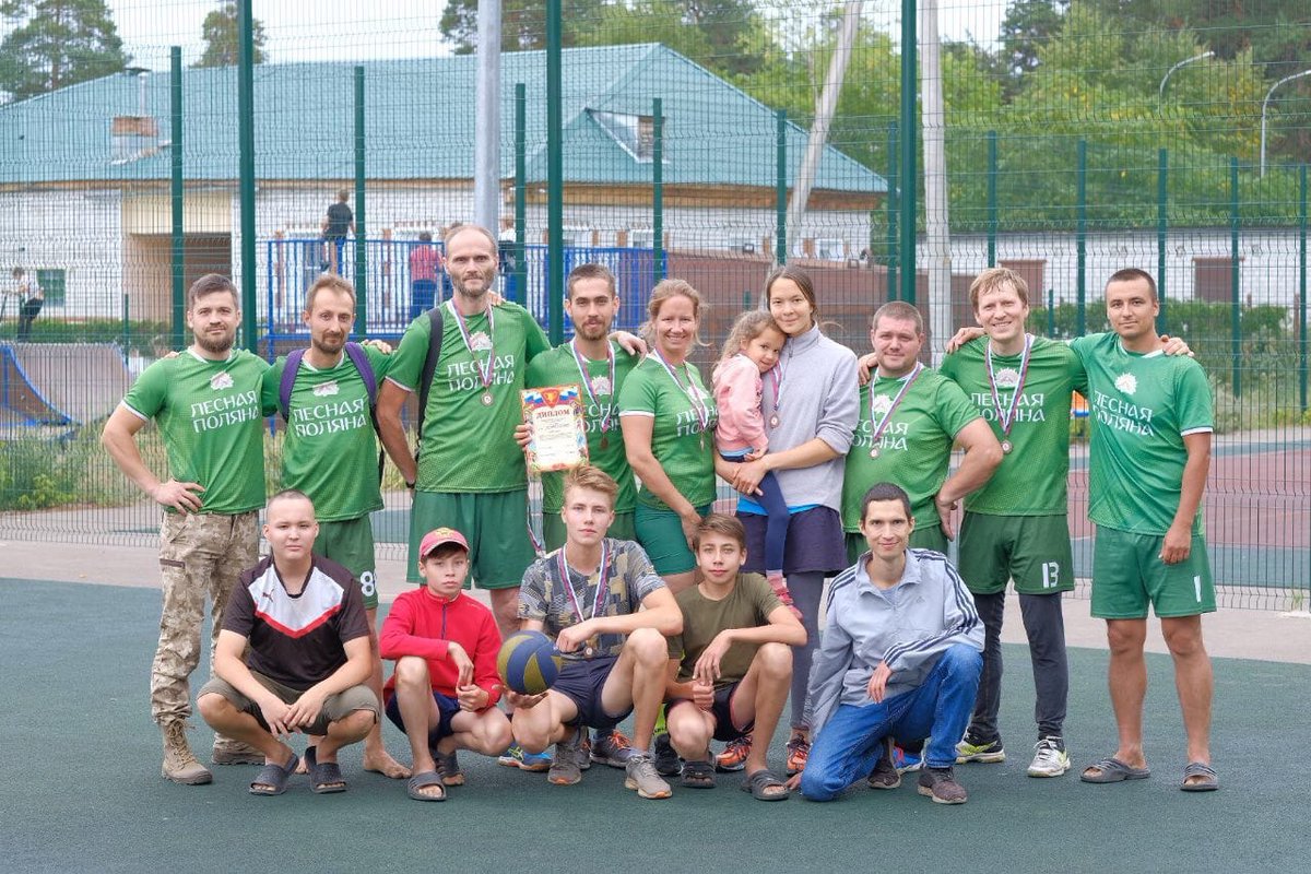 lepoball's tweet photo. As a result - 3rd place (out of 4 teams😎😄) and the first medal at the district #volleyball tournament on the occasion of the day of the sport holiday this August! https://t.co/7J4bwyPXnF