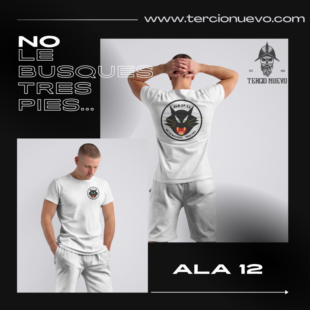 Emociónate danés filtrar Tercio Nuevo on Twitter: "✈️ Camiseta: Ala 12. 🐈⬛ No le busques tres pies… 🚚 Envío urgente express 24h disponible. 🇪🇸 Hecho en España. Disponible en nuestra web: ➡️ https://t.co/sRcOw9oqRp https://t.co/86zhfaqZo4" / Emociónate danés filtrar Tercio Nuevo on Twitter: "✈️ Camiseta: Ala 12. 🐈⬛ No le busques tres pies… 🚚 Envío urgente express 24h disponible. 🇪🇸 Hecho en España. Disponible en nuestra web: ➡️ https://t.co/sRcOw9oqRp https://t.co/86zhfaqZo4" /