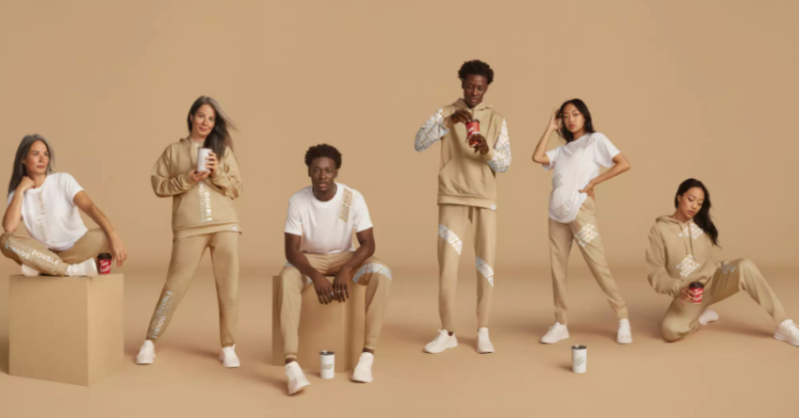 brillcomm's tweet photo. Today is National Coffee Day! Celebrate with Tim Hortons brand new clothing line, you can find more details in this article by @BlogTO