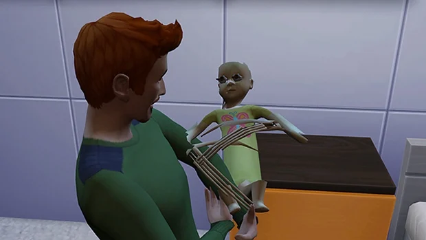 CrubTV's tweet photo. If this tweet gets 5000 likes I will attempt to speedrun The 100 Baby Challenge in The Sims 4 

In 24 hours straight (with cheats ofc) live on stream 

IN A BONEHILDA COSPLAY https://t.co/qMh1QtRzYb