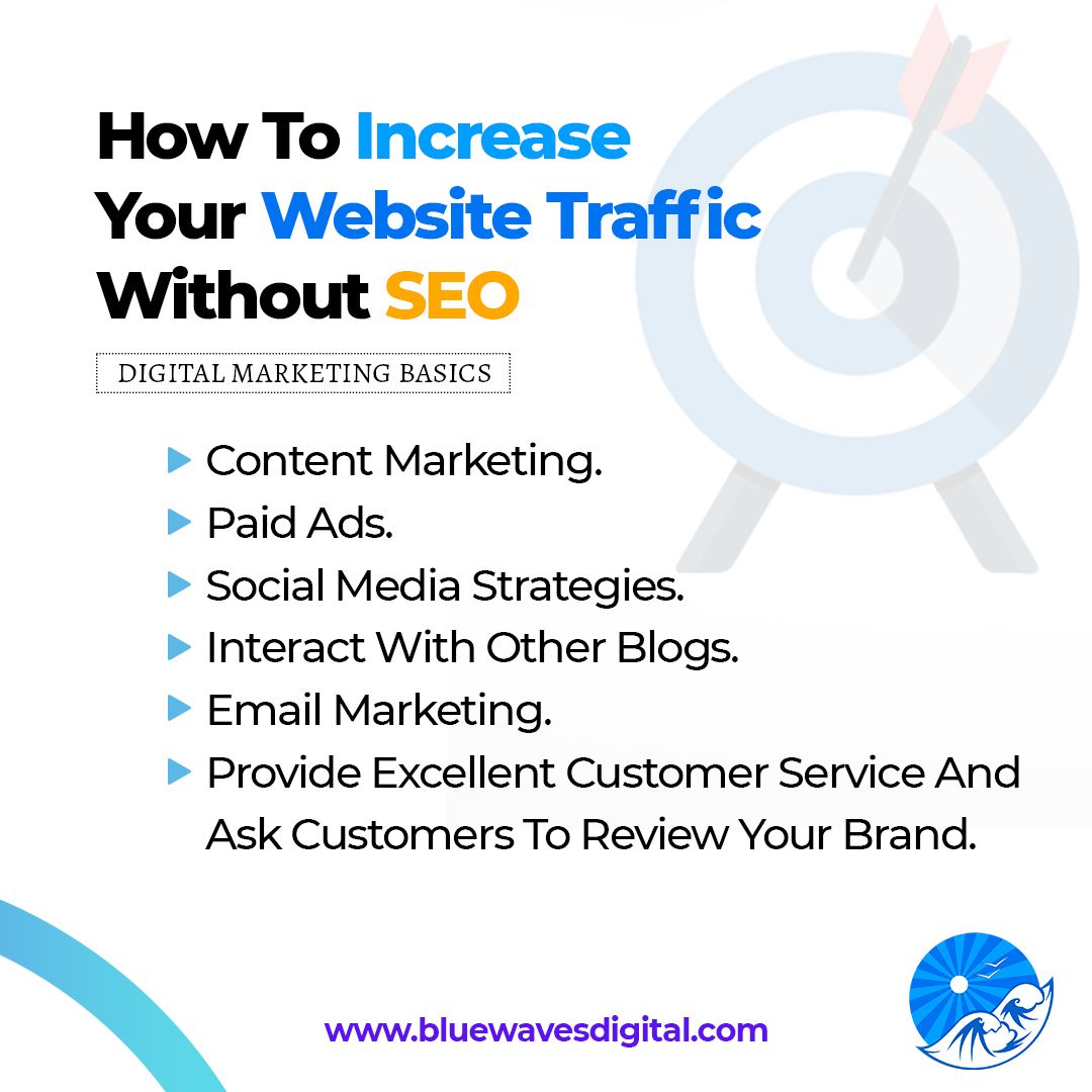 Is it really possible to increase website traffic without SEO? Yes, it is.

I  have shared a few strategies that can generate website traffic without SEO.

Go to the link in bio!

#increasetraffic #seo #digitalmarketing #marketing #googleranking #socialmediamarketing
