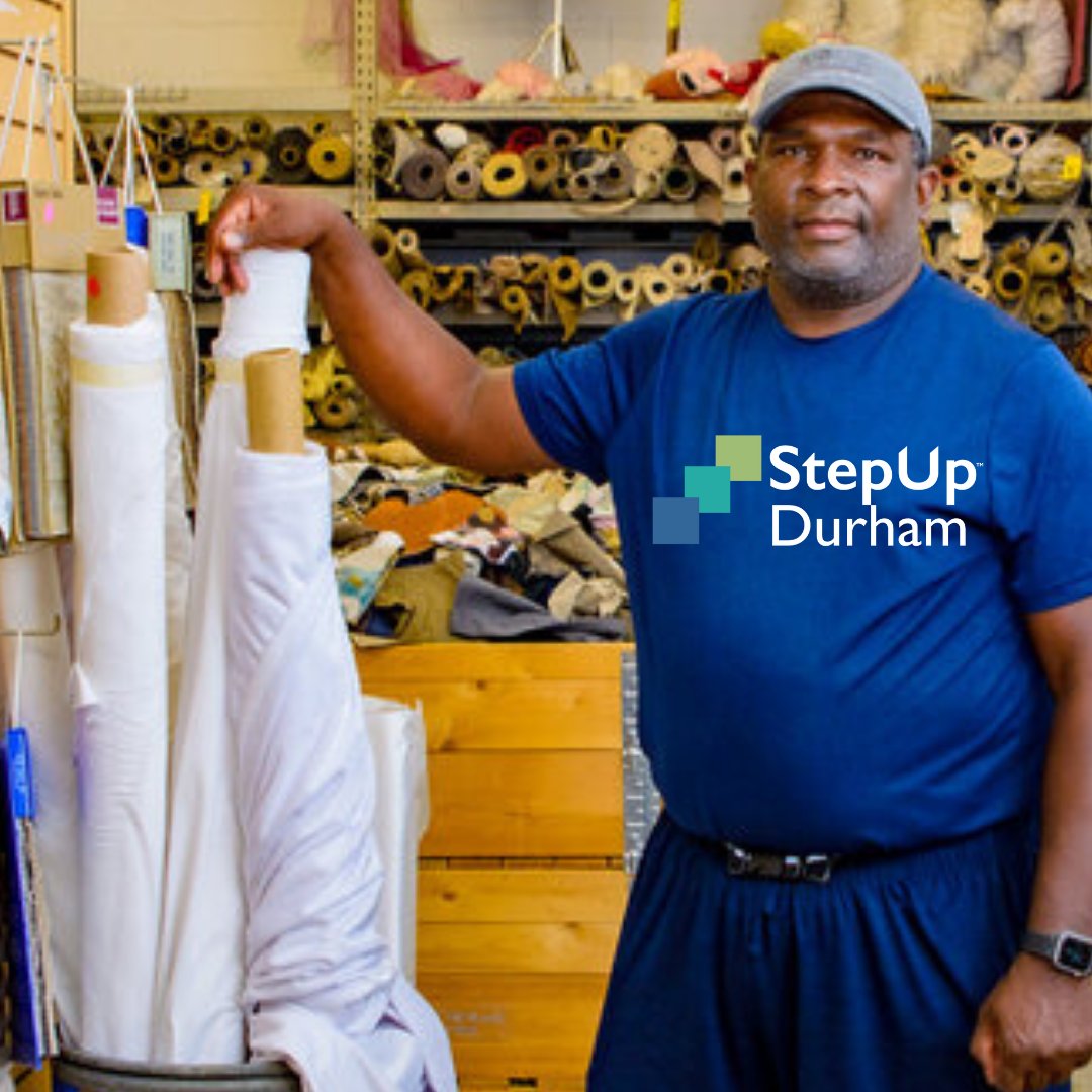 In the 2020-2021 fiscal year, we partnered with participants to secure 117 jobs. Our graduates were employed at an average wage of $13.12/hour. They were 45% justice involved, 41% living in a shelter or homeless, and/or 26% in recovery.
Our Annual Report: stepupdurham.org/annual-reports
