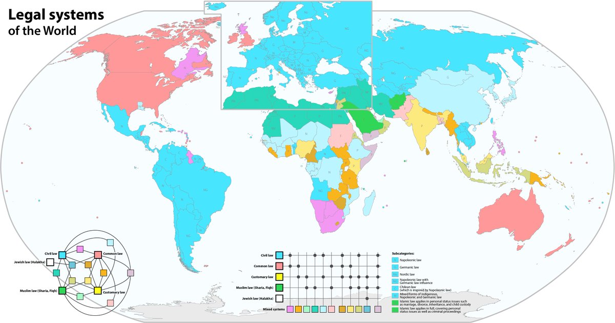 Legal systems around the world