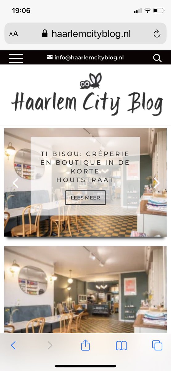 ❤️Mille merci Haarlem City Blog ❤️ voor dit geweldige artikel, deze prachtige foto’s en story’s. Dit deel ik graag met onze lezers en mijn team. À bientôt bisou 💋 bisou 💋 ⏯ lnkd.in/dg2fcuWy
#haarlem #bretagne #normandie #frankrijk #detailhandel #concepstore #horeca