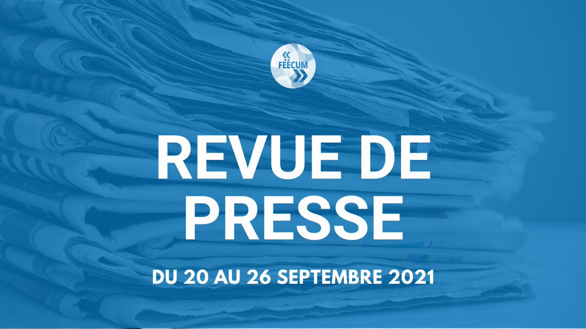 Cette semaine: on paie pour nos erreurs
Une revue de presse du 20 au 26 septembre 2021

À lire ici: bit.ly/3kPqPHT
