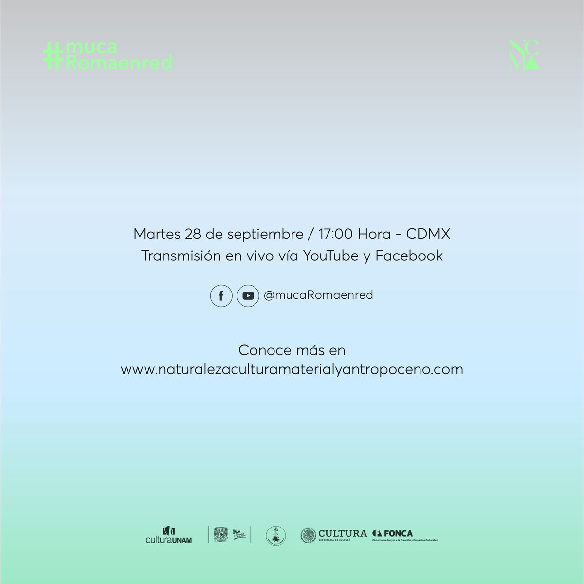 ¡Hoy a las 5:00 pm! 

Laura Fernanda Castillo Sánchez (Bióloga) y Jorge A. Escutia (M. en Ciencias) de Agaves de América conversan con Mariana Gullco (Artista)

#Holobiontes