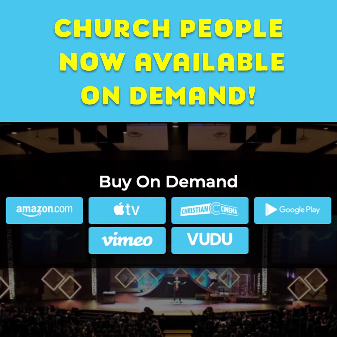 ChurchPplMovie's tweet image. Have you seen it yet?! 

@ChurchPplMovie #ChurchPeopleFilm #AvailableNow