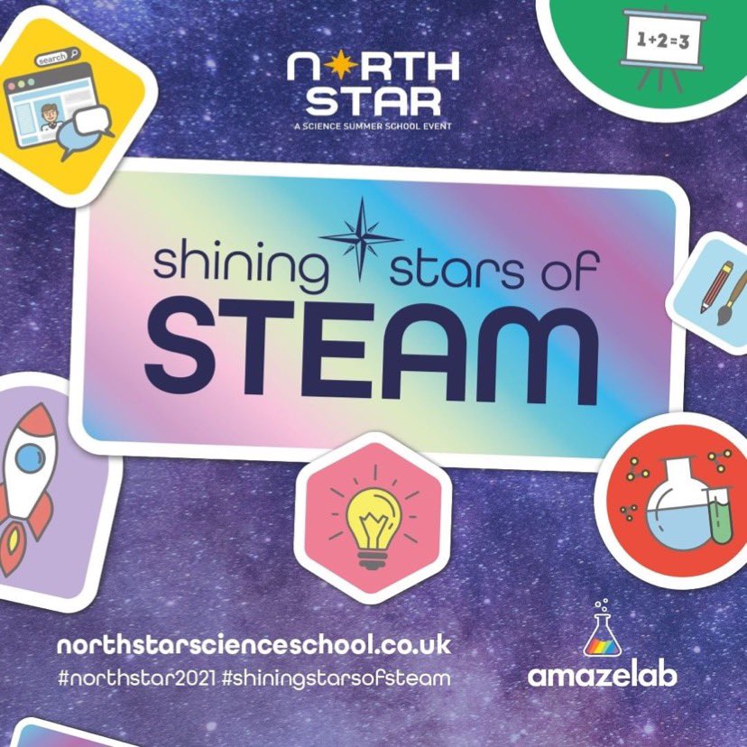 Amaze_Lab's tweet photo. @pulsecsi Weโd love to share our latest collaboration that weโve loved working on with the amazing @NorthStarSSE #northstar2021 #shiningstarsofsteam #sbswinnershour please share with anyone who would like to join in! https://t.co/01CrZZHTQ1 https://t.co/Omvw9CtXxE