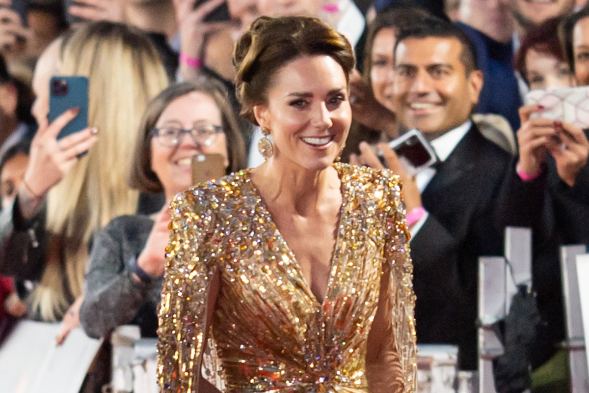 Kate Middleton at the 'No Time To Die' James Bond Premiere