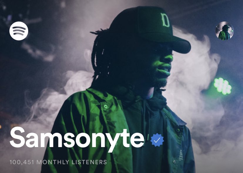 Wow! 100k monthly listeners!

Major milestone. It’s incredible to realize that many people listen to me on a regular basis. Thank you! Extremely Grateful. 🥲🙏🏾