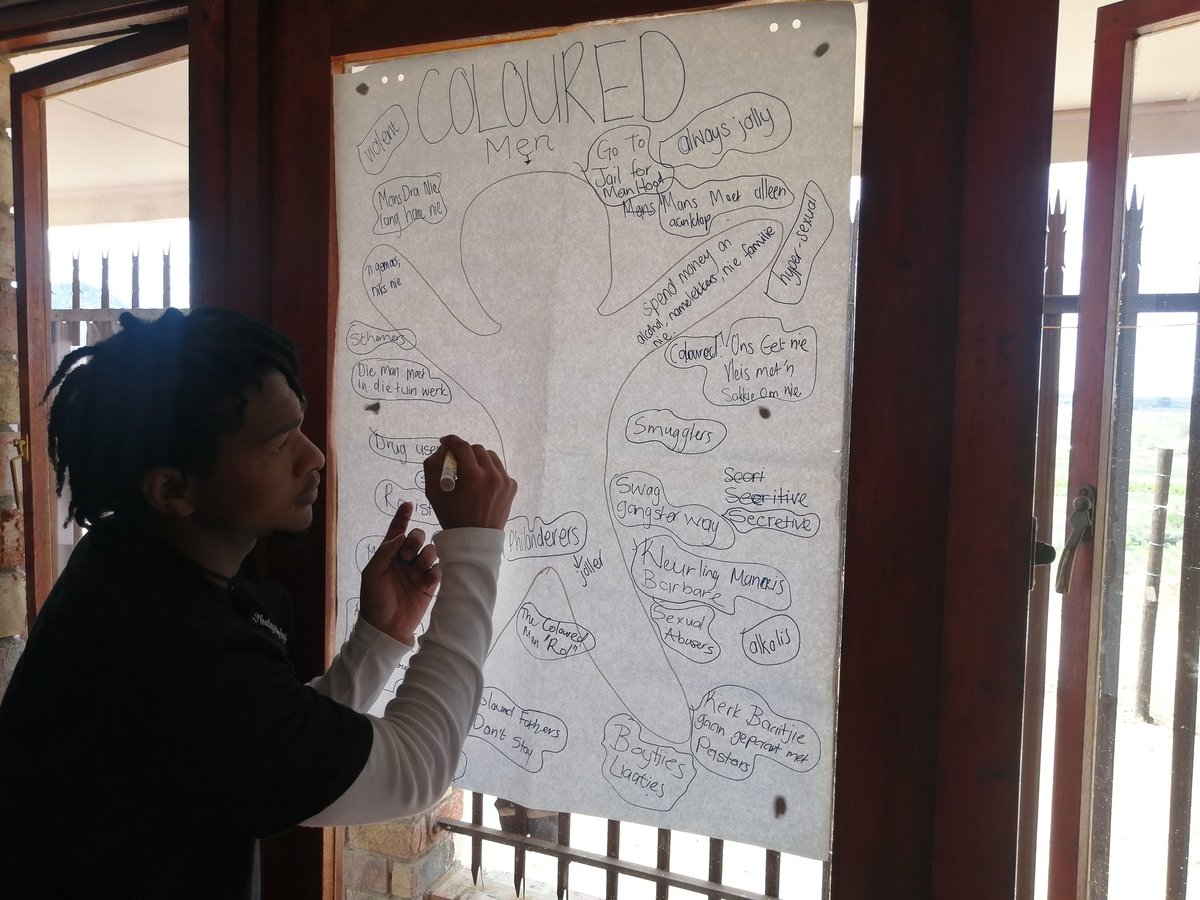 EslinTA24's tweet photo. Started of with interesting Diologue about Coloured  Identity and Belonging Leaded by IJR youth identity project together with the Ambassadors in Calitzdorp for IJR  and other youth of Calitzdorp conversations and activities very much welcomed and sparked enthusiasm to learn https://t.co/sSp9ZNeKOS