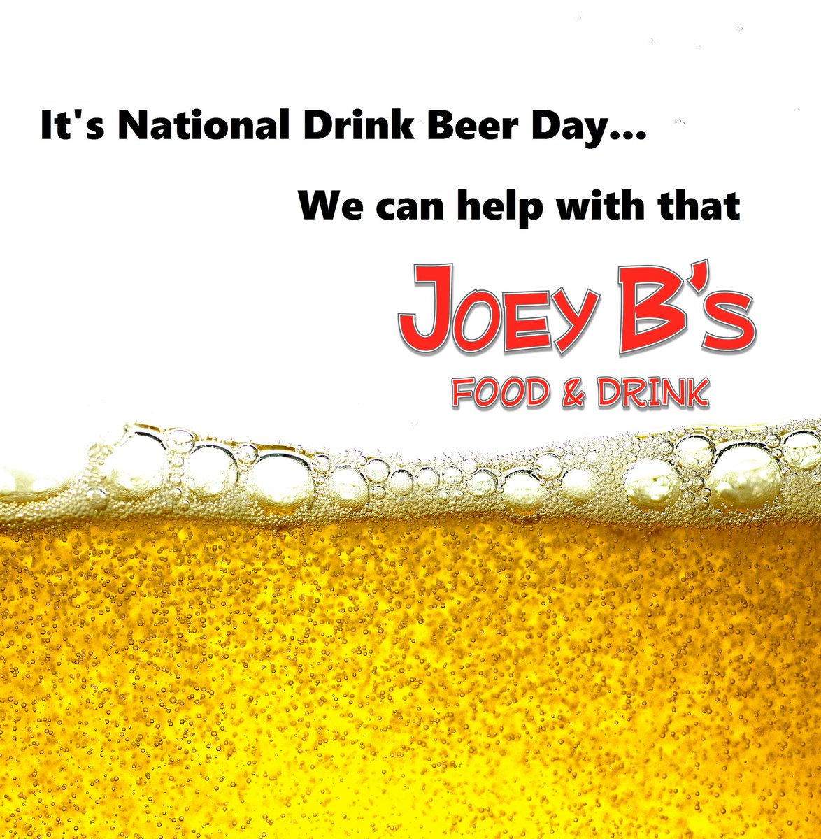 Cheers to #NationalDrinkBeerDay...few things are better than a burger and a cold beer... Just sayin'