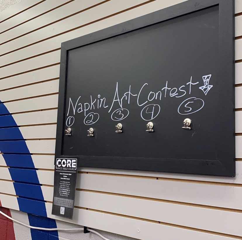 New week, new opportunities! We need your napkins! <a href="/SterlingCLife/">Sterling College</a> <a href="/SterlingCAB/">Sterling College CAB</a> <a href="/SterlingCSports/">Sterling Warriors</a>