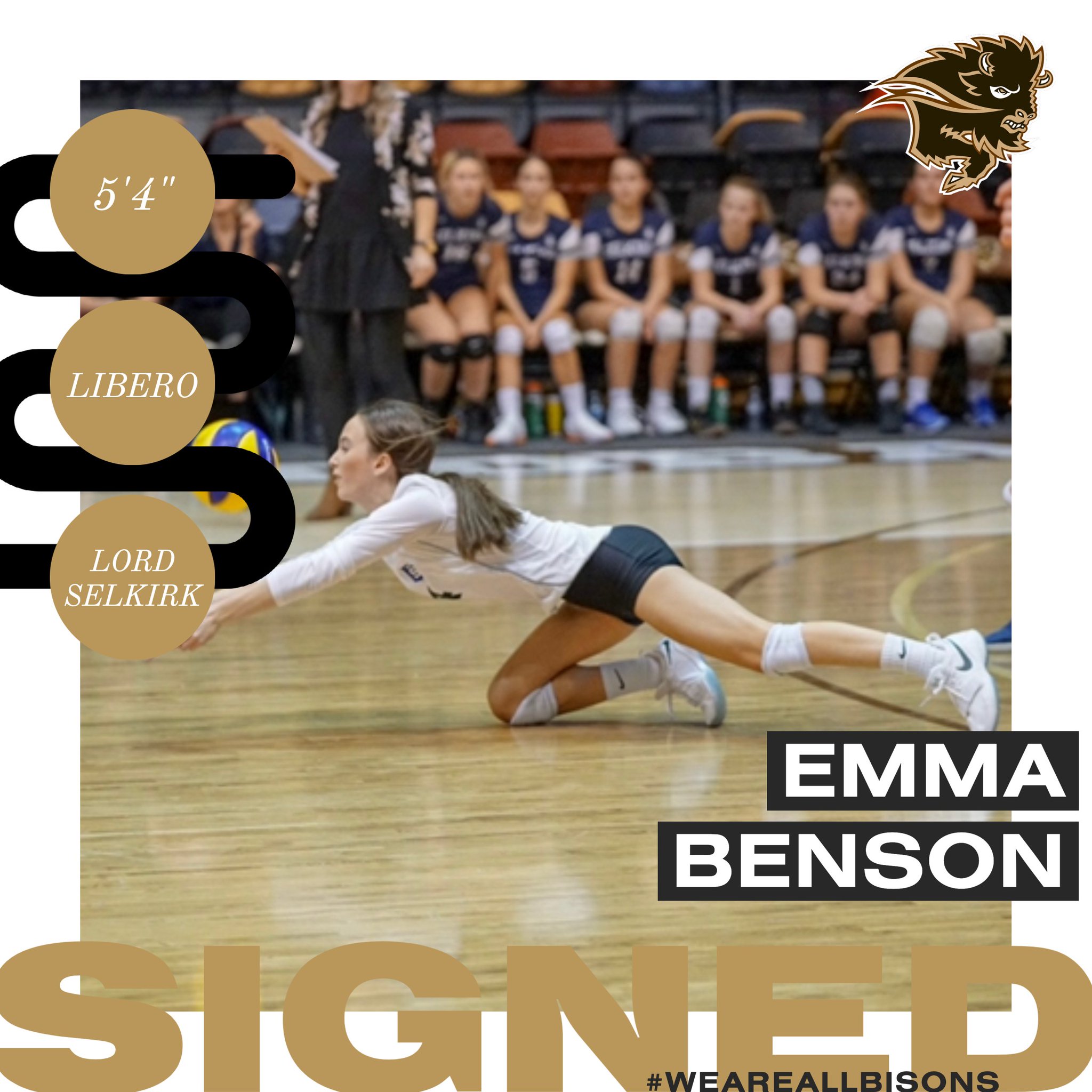 Manitoba Bisons 🦬 on Twitter ""She fits perfectly with our team