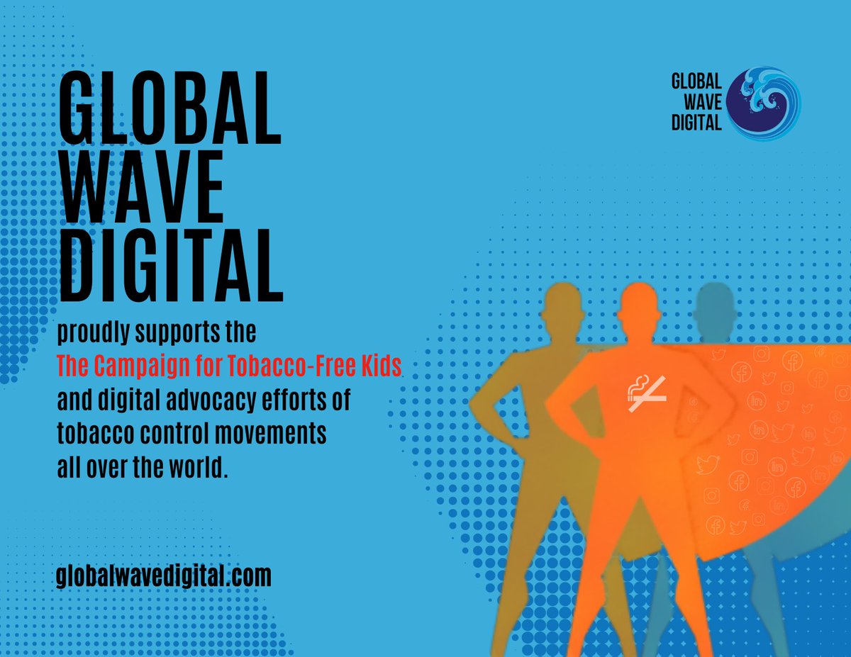 GlobalWaveDigtl's tweet image. Proud to support @TobaccoFreeKids' 2021 #YouthAdvocateAwards celebrating outstanding young leaders and tobacco control champions who are #FightingforChange across the globe.