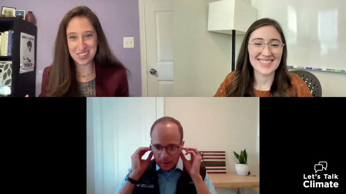 Climate4Health's tweet image. Be sure to tune into this episode of @ecoAmerica’s #LetsTalkClimate as @Climate4Health’s @rcrehr talks w/ @CUClimateHealth’s Dr. Eric Balaban &amp;amp;  @DellMedSchool medical student Sarah McWilliam.
@EnvDefenseFund #ActOnCliamte #ClimateChangesHealth
Watch here bit.ly/39IrLHx