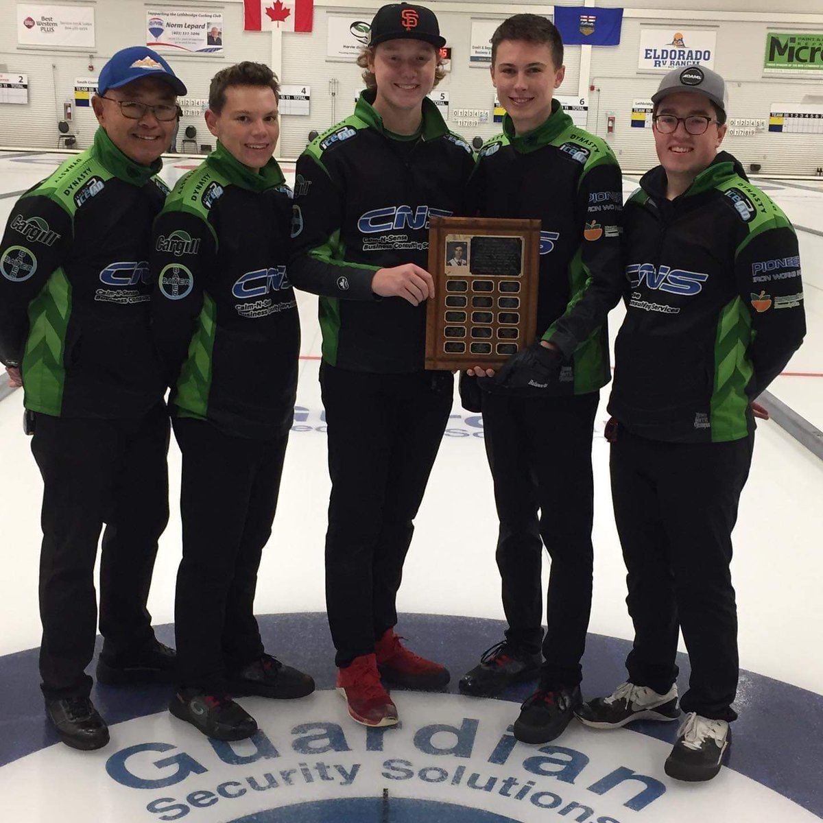HardlineCurling's tweet photo. It was a Hardline sweep at the Michael Izsak Memorial Junior Classic in Lethbridge AB. Congrats to #TeamBooth winning the women’s event, and @teamburtoncurls on the men’s! #HardlineNation #icePad #JoinTheRevolution https://t.co/6Uz3TxV3zS