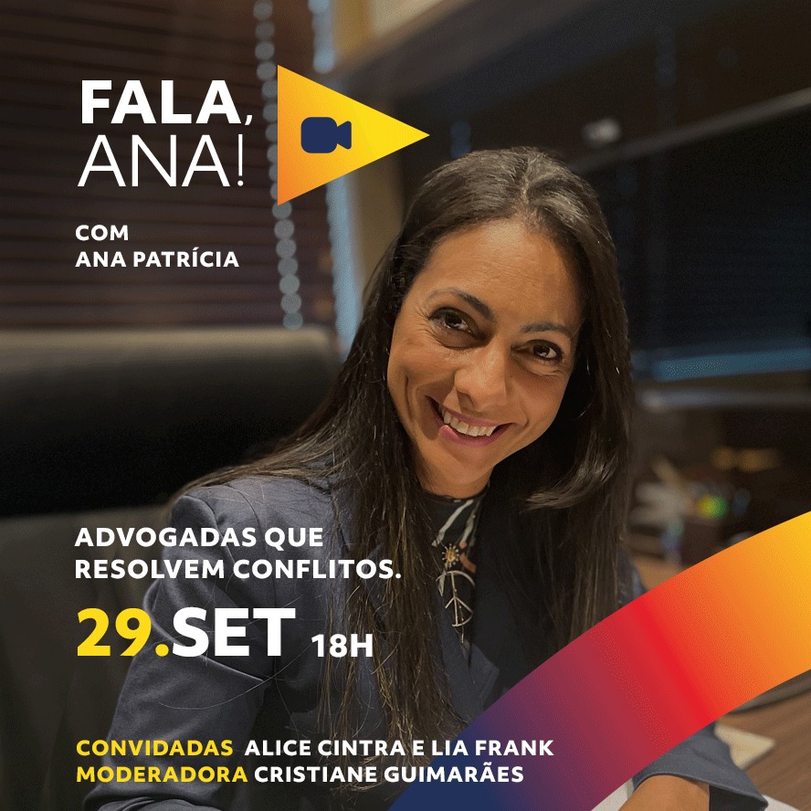 AliceCintra_adv's tweet photo. Vamos conversar? 
Amanhã (29) tem "Fala, Ana!" às 18h, no instagram da nossa pré-candidata @anapatricialeao .
Eu e Lia Frank somos as convidadas desta live especial, que terá mediação de Cristiane Guimarães e vai debater o tema: "Advogadas que resolvem conflitos". Espero você! https://t.co/gQwDExWweh