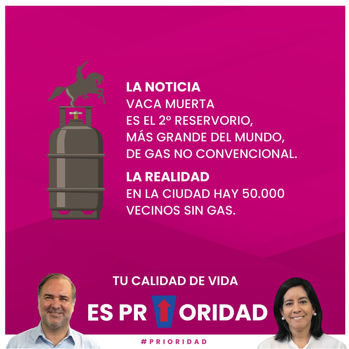 NeuquenPdc's tweet photo. En el corazón de #VacaMuerta hay 50 mil vecinos sin acceso al gas natural.
La #DemocraciaCristiana dará prioridad a estos temas para que los vecinos tengan una mejor calidad de vida.
El gas es #prioridad.
El 24 de octubre votá #LISTA5 https://t.co/teonWKU7FO
