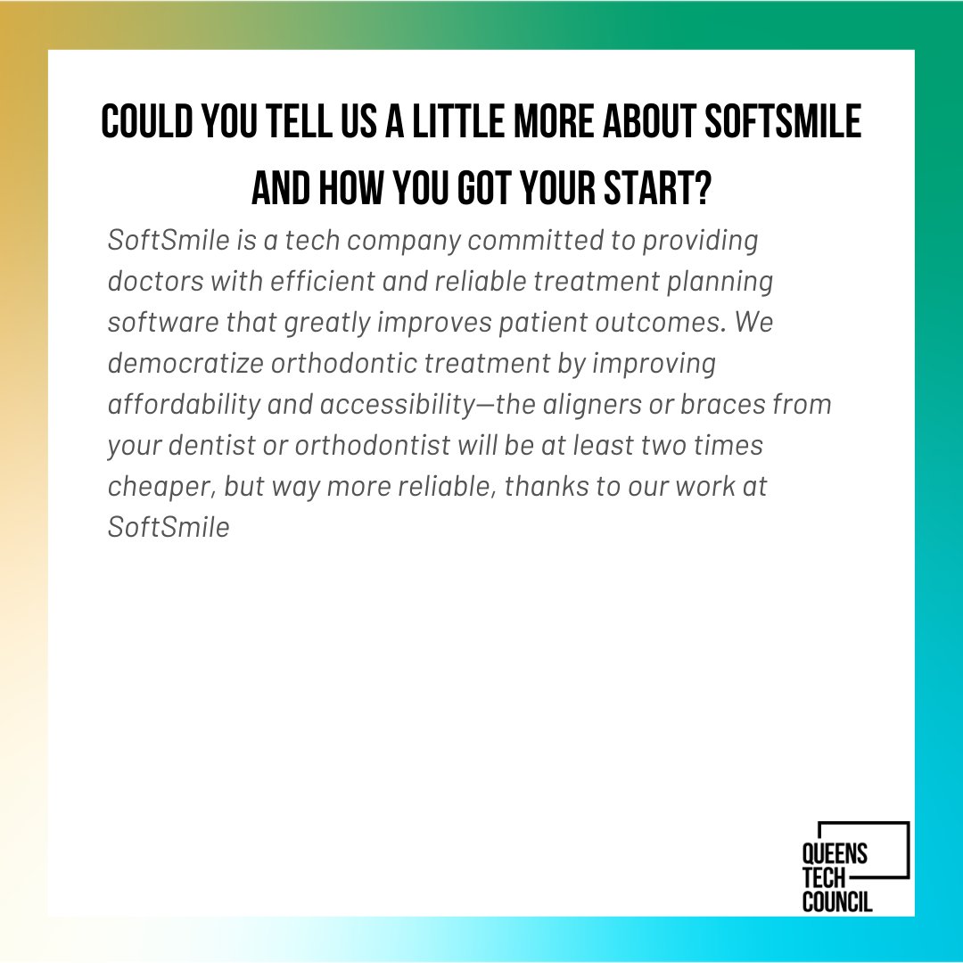 QueensChamber's tweet image. It’s #QueensTechCorner time! The Queens Tech Corner is a regular segment on our Queens Chamber social media channels where we shine the spotlight on #tech #entrepreneurs doing exciting things right here in #Queens.