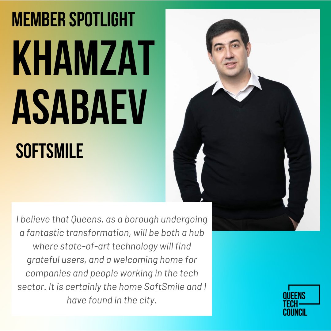 QueensChamber's tweet image. It’s #QueensTechCorner time! The Queens Tech Corner is a regular segment on our Queens Chamber social media channels where we shine the spotlight on #tech #entrepreneurs doing exciting things right here in #Queens.