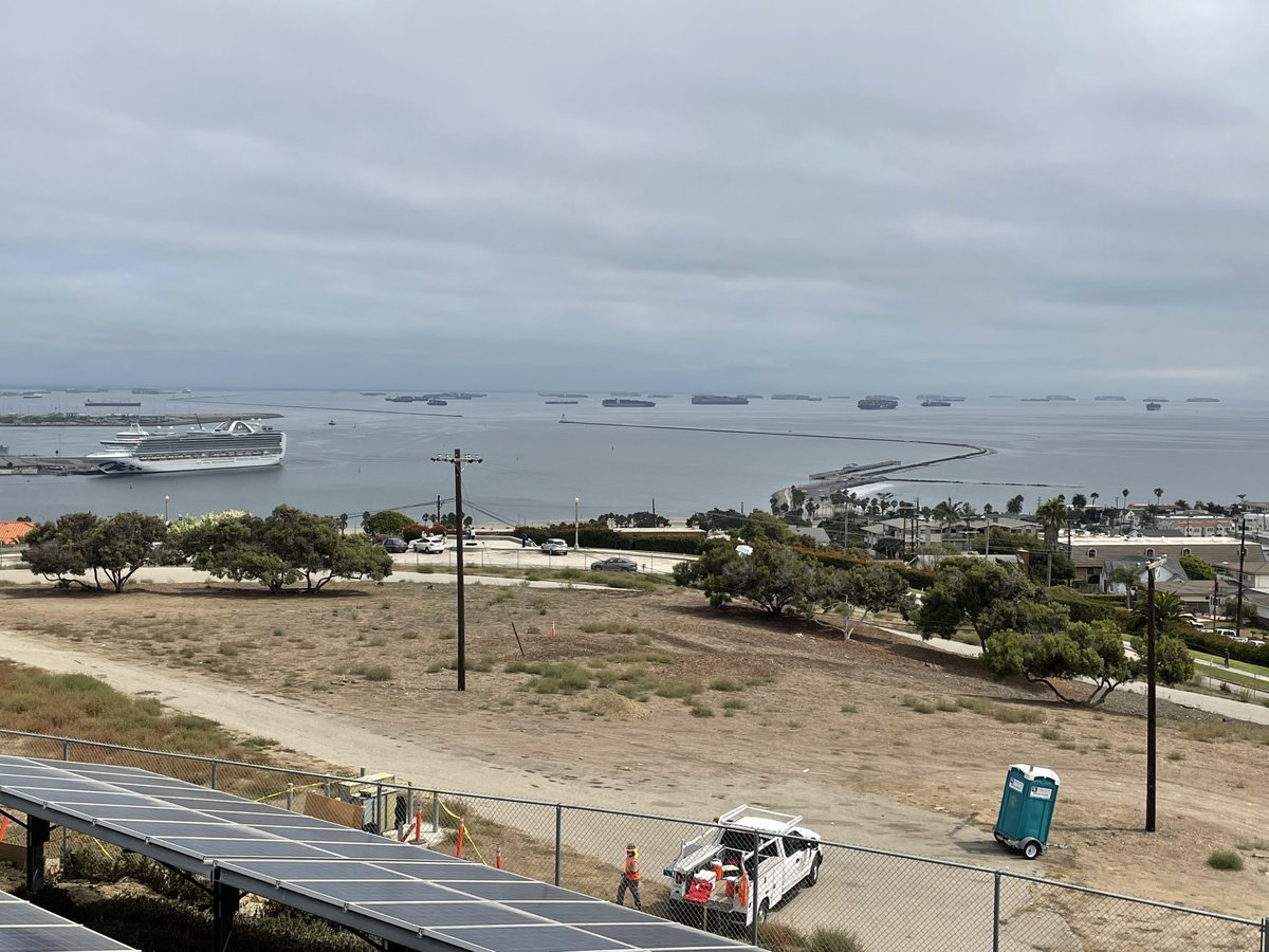 Ship report 9/28: 144 total ships inport LA/LB includes 85 at anchor or drift areas & 59 at berths. Of the 144, 96 are container ships including 66 at anchor or in drift areas & 30 at berth. 28 vessels in drift areas; 24 container ships, 1 tanker, 2 bulk, 1 general cargo.