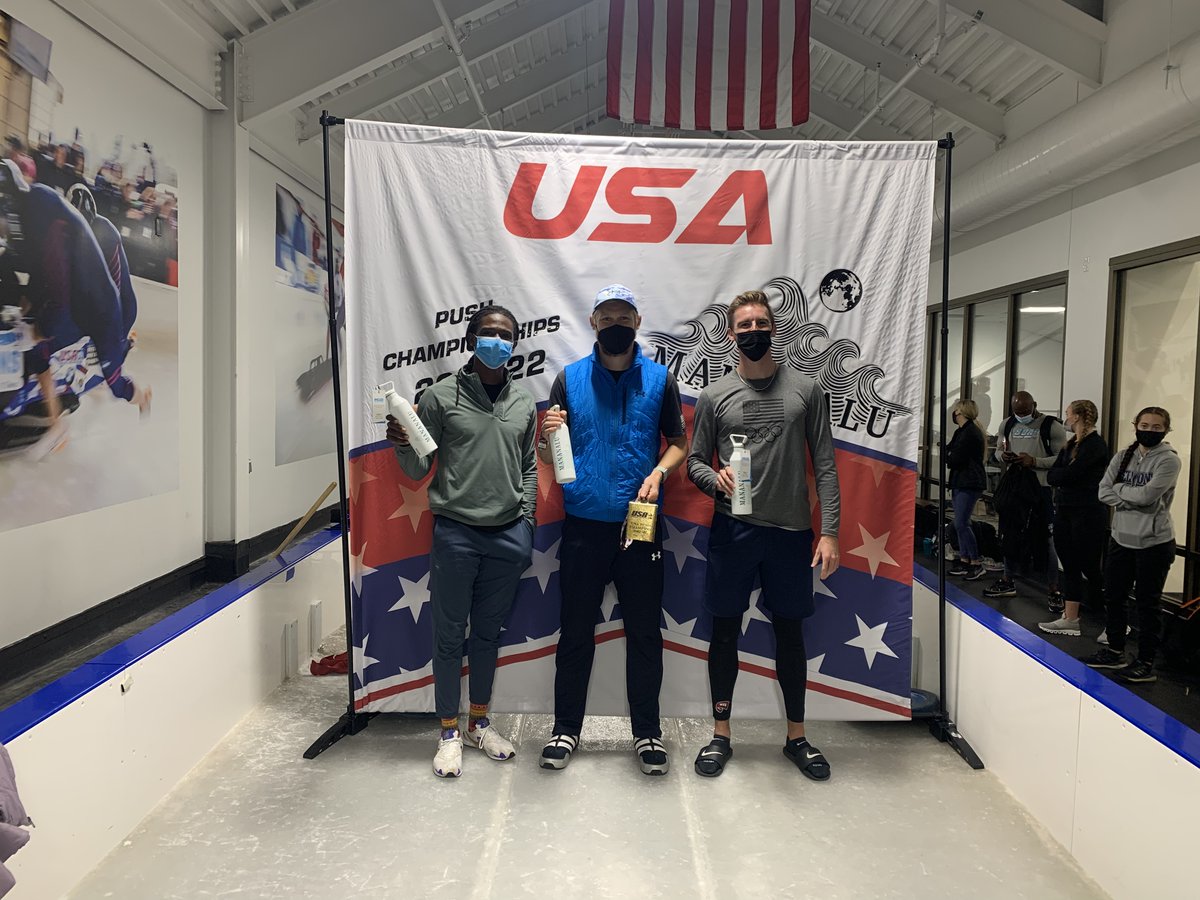 USABS's tweet photo. These athletes threw down in today's #USASkeleton Push Championships, presented by @MananaluWater! Congratulations to everyone that competed! https://t.co/nsV3KEG1Vb