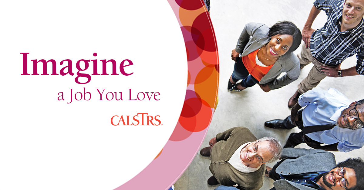 CalSTRS's tweet image. CalSTRS is looking for an eLearning Specialist (Associate Governmental Program Analyst). File by 10/1/21. bit.ly/3lDRJ4u