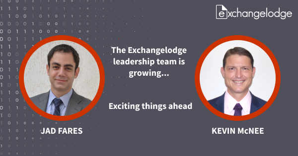 exchangelodge's tweet photo. Welcome Kevin McNee Director of Business Development with over 15 years of experience in financial services and technology.

Welcome Jad Fares Director of Corporate Strategy with 15 years of global experience in asset management and private markets technology. https://t.co/lDMaow1QEh