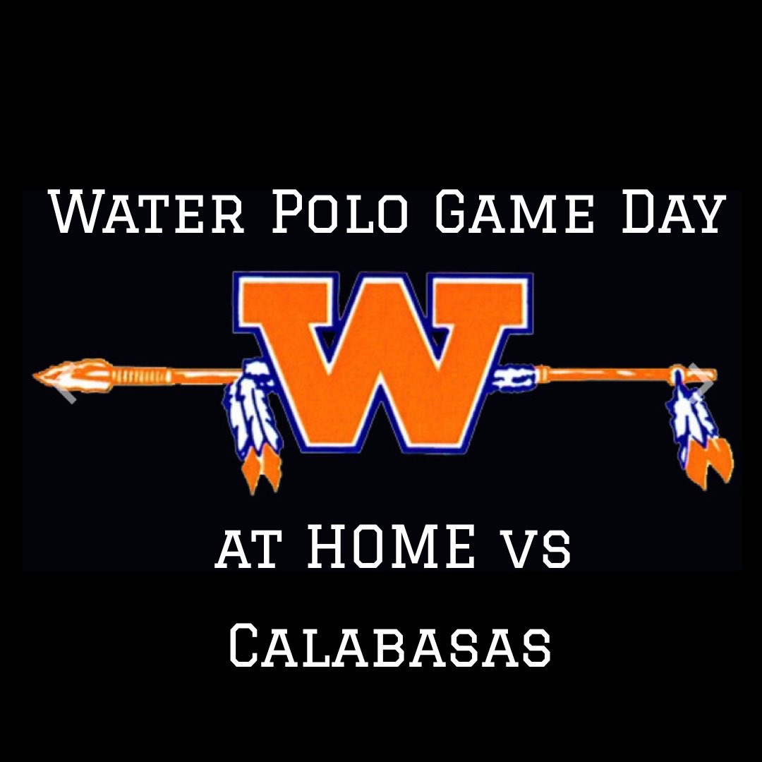 Westlake High School Home game vs Calabasas today (9/28) for Boys Water Polo! JV at 4:15, Varsity at 5:15. 
Go Warriors!
@theacornsports
@usawaterpolo @USAWP @ConejoValleyUSD @_whsathletics_
@vcspreps