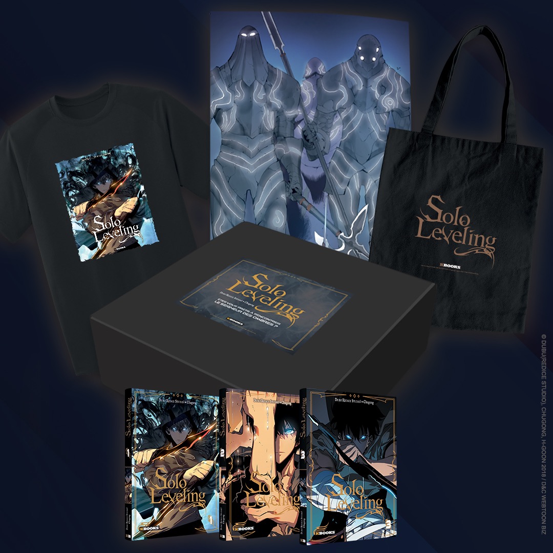 CONCOURS INSTAGRAM SOLO LEVELING ⚔
Pour gagner 3 tomes et des goodies, il faut:
- RT ce tweet
- S'abonner aux pages INSTAGRAM de <a href="/kbooks_fr/">Kbooks</a> &amp; @ermitemoderne (même @)

3 personnes seront tirés au sort et contacté via DM Insta.
Date limite : 13 octobre à 23h59. Bonne chance ✌