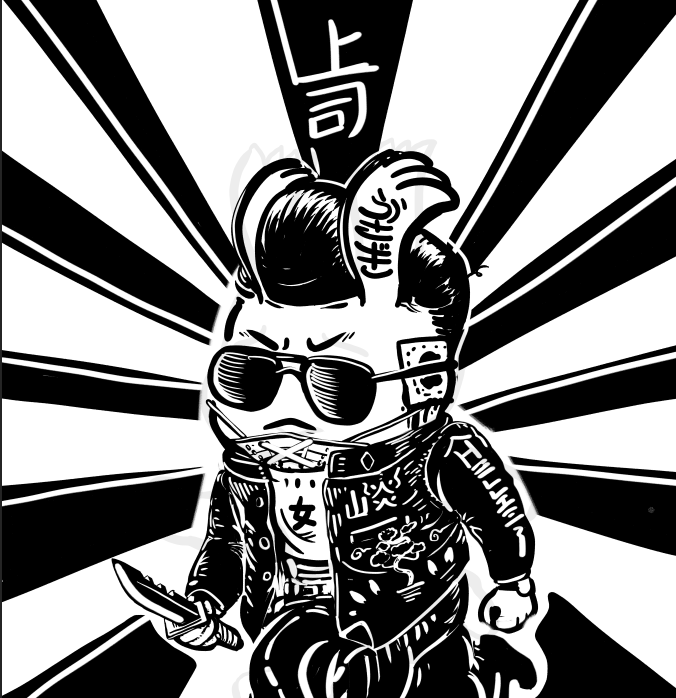 ChunManie's tweet photo. DO YOU HAVE CIGARET ?
keep one and take me another
WIP...
#HellieWIP #Yakuza #bosozoku #WIP #ARTWORK
#illustration #art #NFTs https://t.co/hAlxzJ2jT4