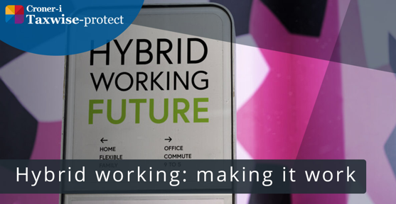 lindrick2's tweet photo. Hybrid Working: Making it Work. 
Croner-i explores the key questions managers will need to answer to identify if hybrid working fits with company values, as well as some practicalities. 
https://t.co/uv46zXioVb 

#HR #hybridworking https://t.co/7o14VZrW0b
