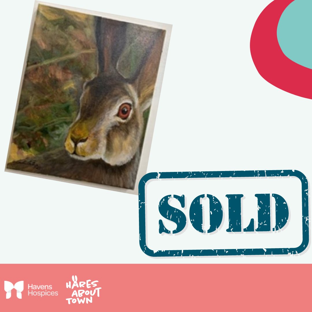 An extra LOT donated by #FunHare artist Graham Collins has sold for a lovely £500
Thank you Graham for your generosity!

Wild in Art c2c Rail Kiwi Productions Southend-on-Sea Borough Council Havens Hospices Visit Southend Echo Essex Radio Southend