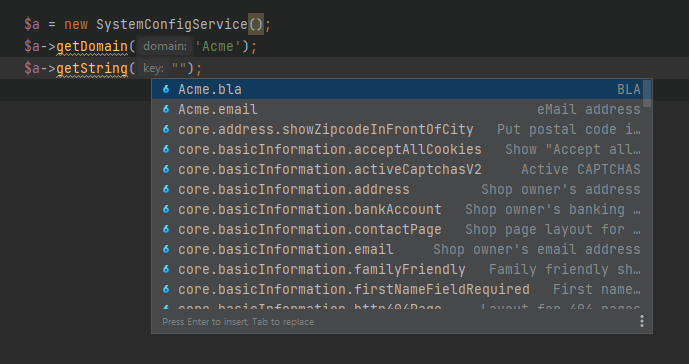Shyim97's tweet photo. New day new #Shopware plugin update prepared. This time theme_config and config autocomplete. Have a wish for the next feature? Create an issue with your idea :)
https://t.co/Tmd66aVA5p https://t.co/bqM8jtylyt
