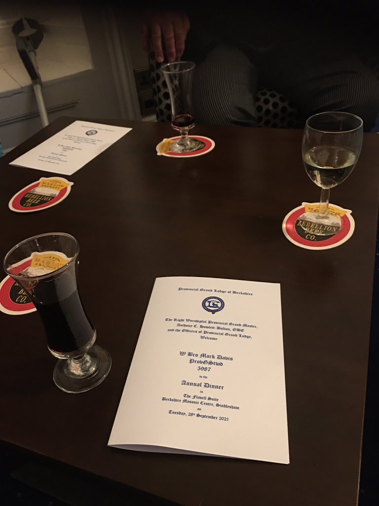 Provincial Grand Lodge ended with a lovely meal and a chance for all attending to catch-up after being apart for so long due to Covid. A great time was had by all.
#freemasonry #friendship