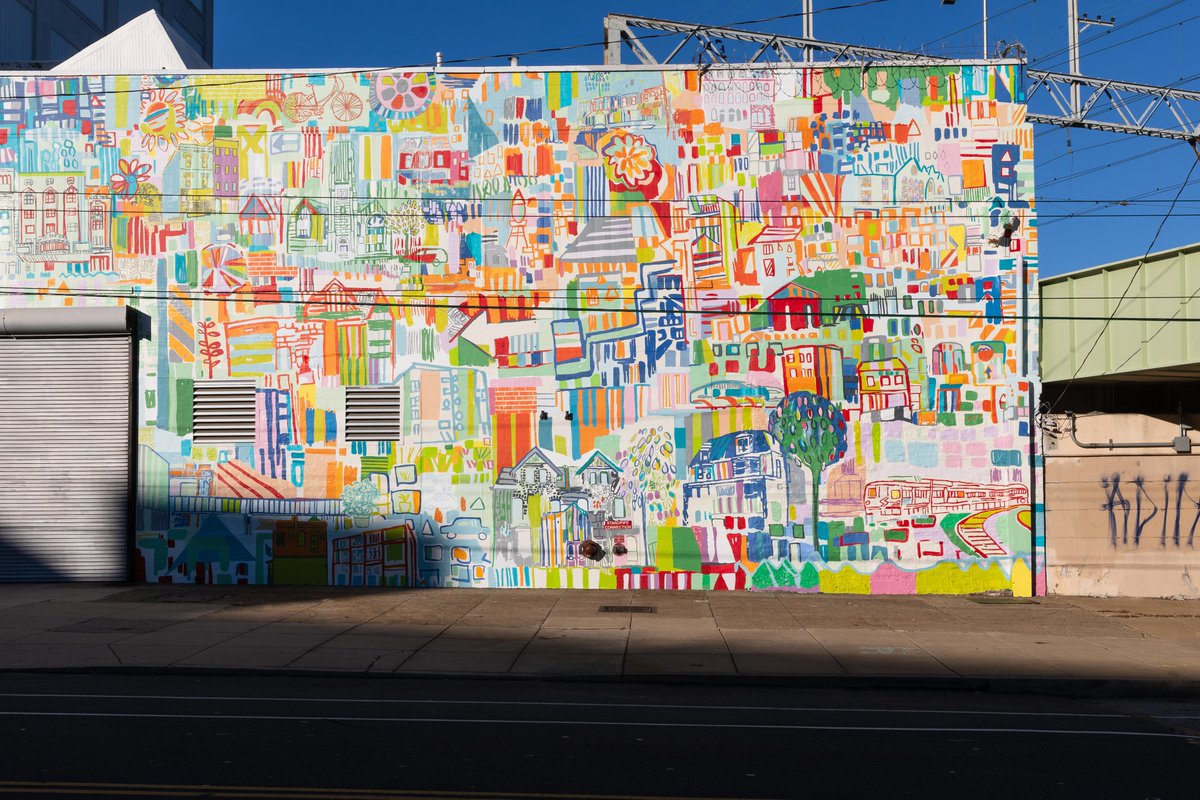 In partnership with <a href="/newcourtland/">NewCourtland</a> and @devonstorage, join us tomorrow at noon at <a href="/CompassStorage/">Compass Self Storage</a> (1831 W Allegheny Avenue) to dedicate the mural ‘Compass Map’!

🎨  Compass Map by <a href="/miriam_singer/">miriam singer</a> 
📍 1831 West Allegheny Avenue
📷  Steve Weinik