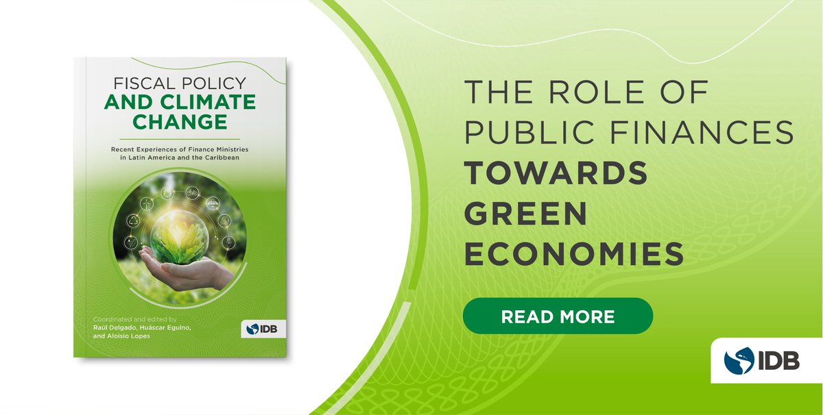 Happy to share the English version of our new publication: Fiscal Policy and Climate Change: Recent Experiences of Finance Ministries in LAC @the_IDB @RaulDelgAran7 @GrahamWatkins #ClimateCrisis #FiscalMatters #LatinAmerica 
publications.iadb.org/en/fiscal-poli…