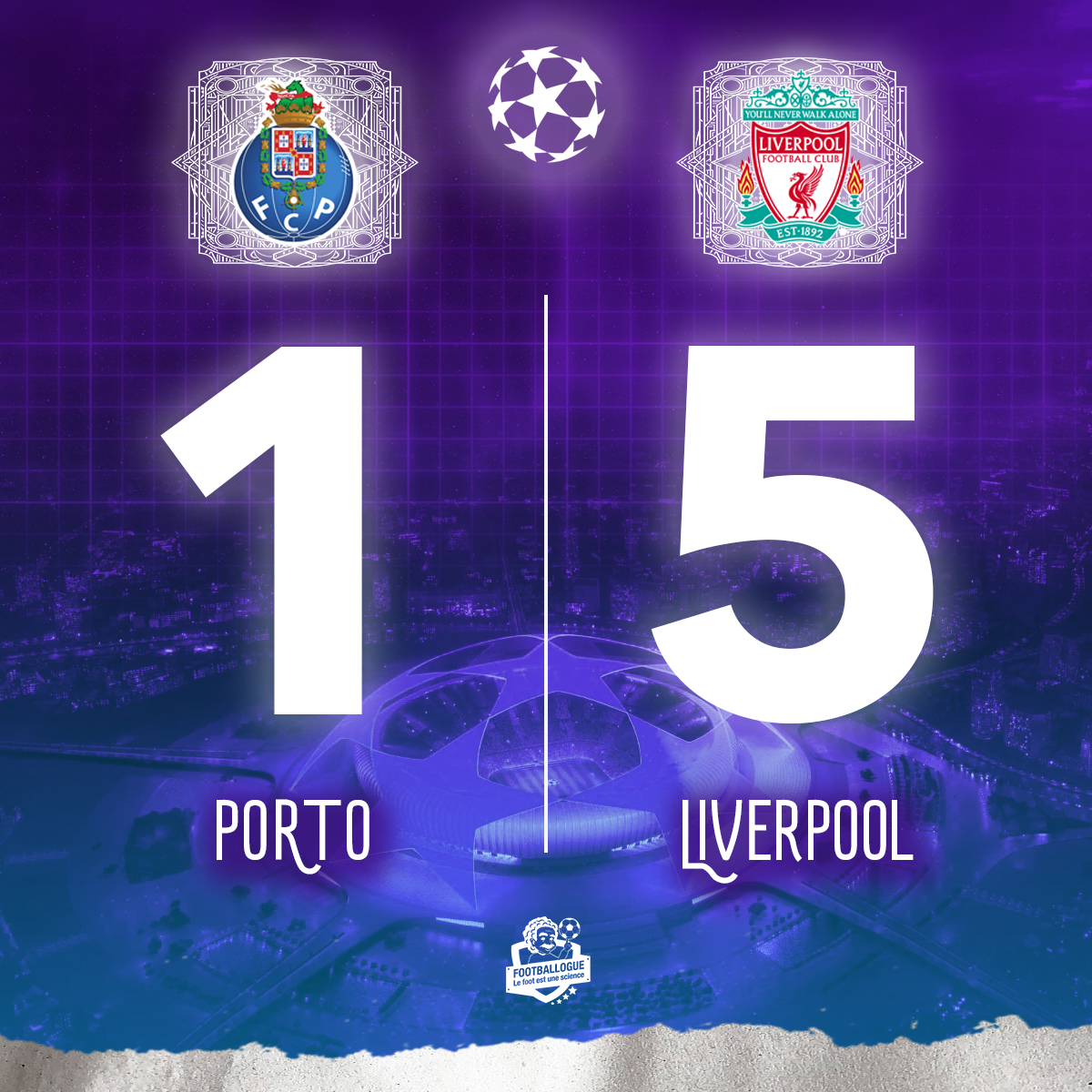 [#UCL] PORTO 🇵🇹 1-5 🏴󠁧󠁢󠁥󠁮󠁧󠁿 LIVERPOOL 

⚽️ BUUUUUUUUUUUUUUT DE FIRMINO !

#PORLIV