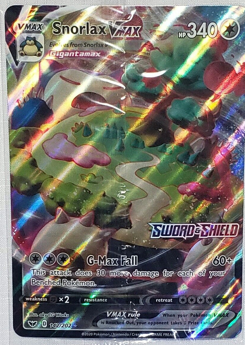 snorlax vmax jumbo promo