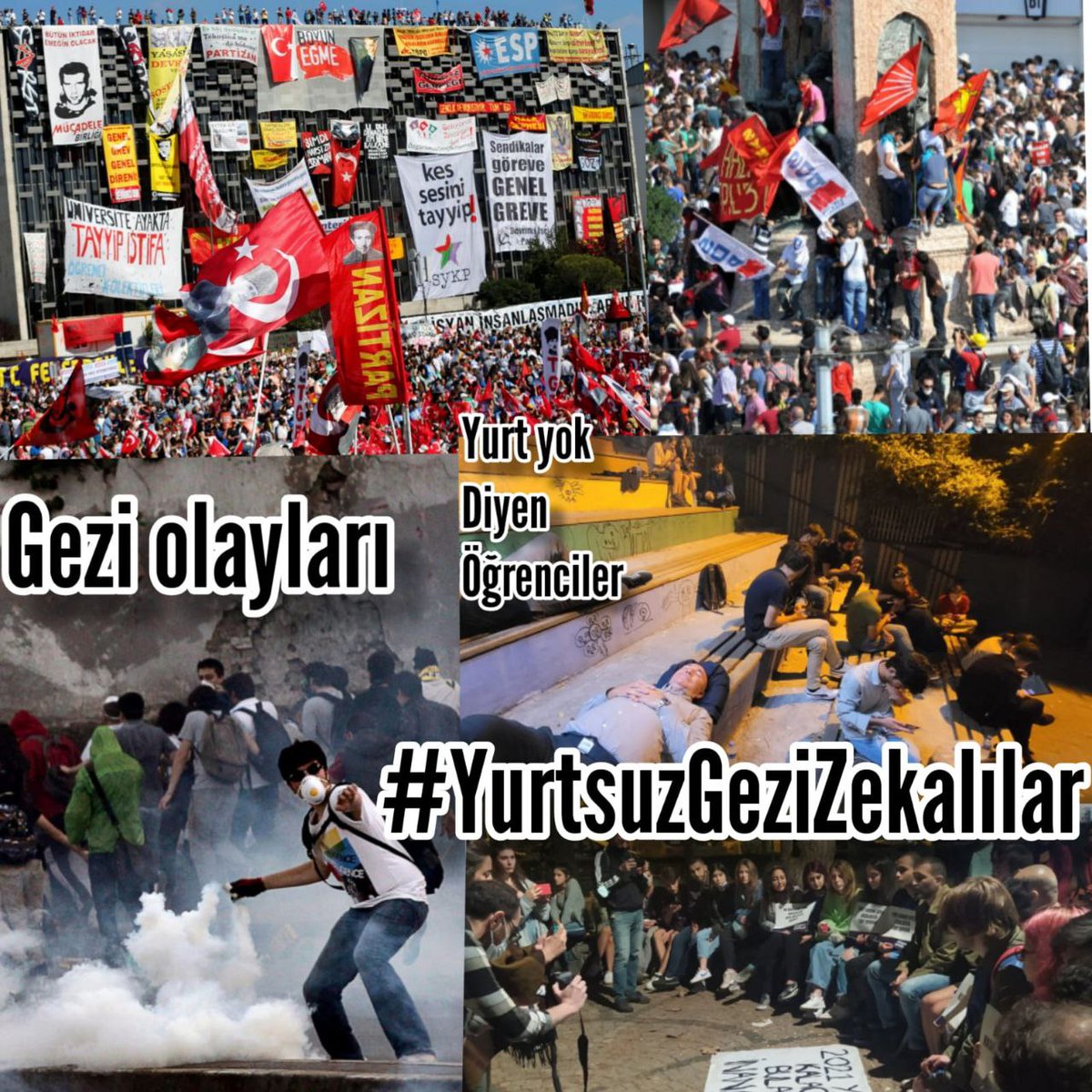 ErvaNur0671's tweet photo. #YurtsuzGeziZekalılar
Son zamanlarda bazı park ve bahçelerdeki bankların üzerinde yatanların bir kısmının öğrencilikle alakası yok
Öğrencilerin eylemine destek veren CHP İstanbul Milletvekili Mahmut Tanal'da öğrencilerle birlikte bankta yattı.
Mesele gezi olaylarında,ki mesele https://t.co/zgs9kr0KzN
