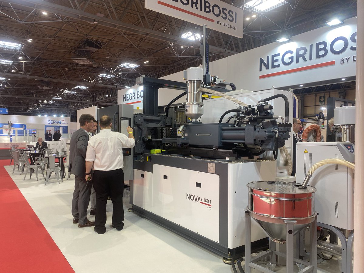 Great first day at Interplas for Negri Bossi UK 
We hope to see you there tomorrow Hall 4 - Stand D4.