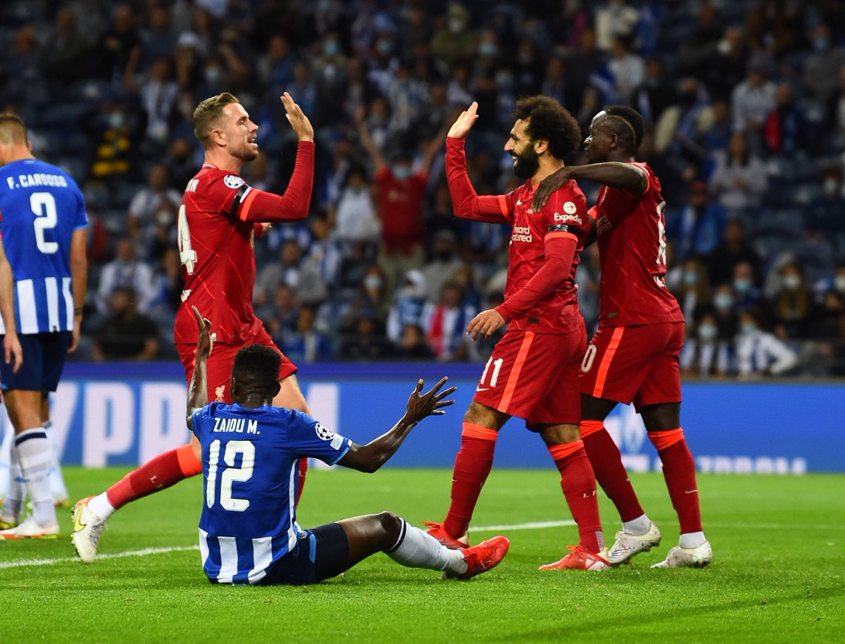 FULL TIME  at Estadio de Dragao
Porto 1 - 5 Liverpool 
#PORLIV 
#UCL