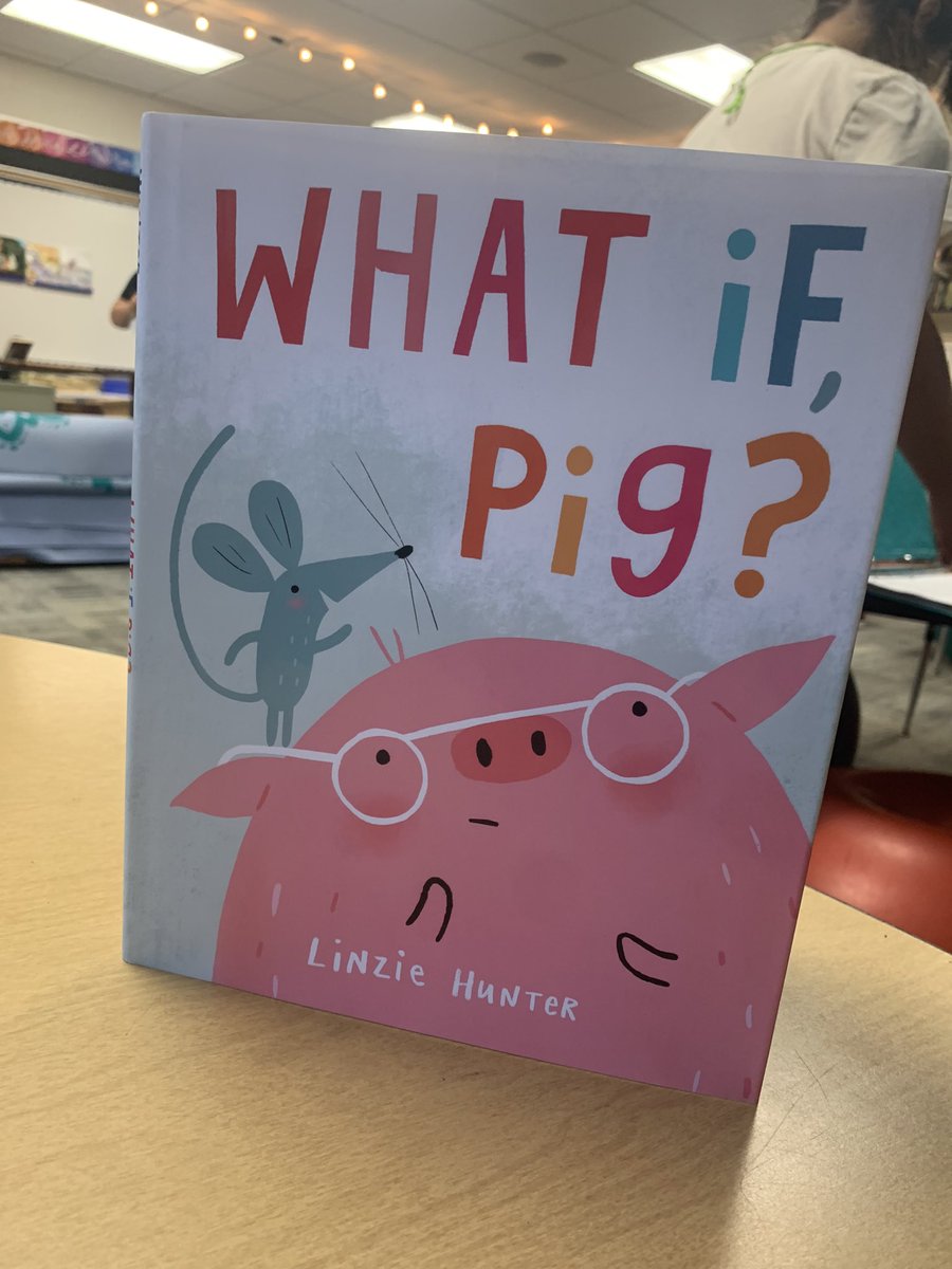 rpsbaconbits's tweet photo. Sweet gift from a teacher friend this week. It’s about a pig with anxiety. A little voice piped up to tell me the pig is anxious just like she is. It’s important to remember our ‘big kids’ also have those big feelings! #rpscrestwood #crwgrade4 https://t.co/LLVpbEek1d