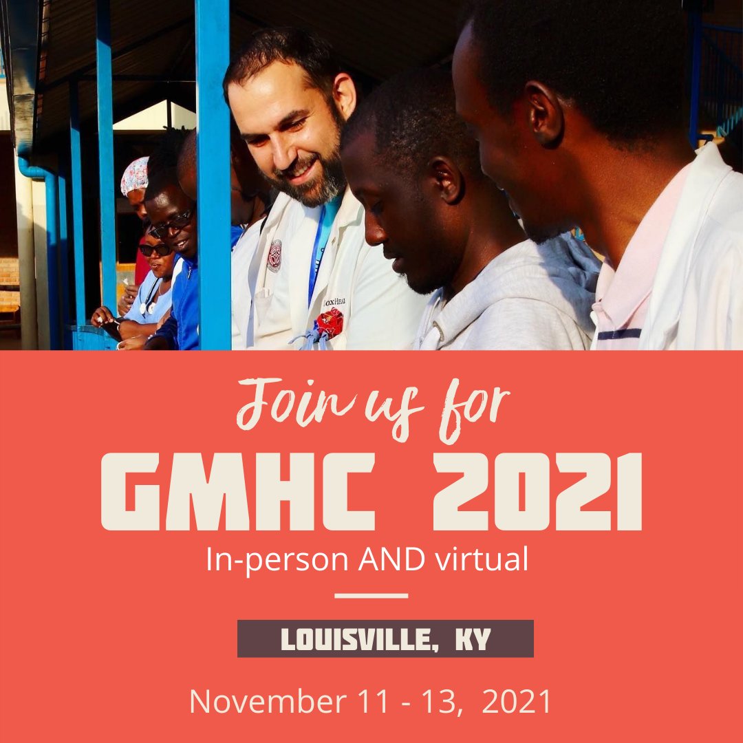 GraceAtTheFray's tweet image. We&apos;ve partnered again with Global Missions Health Conference and we&apos;re excited to invite you to join us in Louisville, KY.

This year, GMHC will be both a live AND virtual event – so you can join us from anywhere! Register here: medicalmissions.com/events/gmhc-20…

#GlobalMissions #gmhc2021