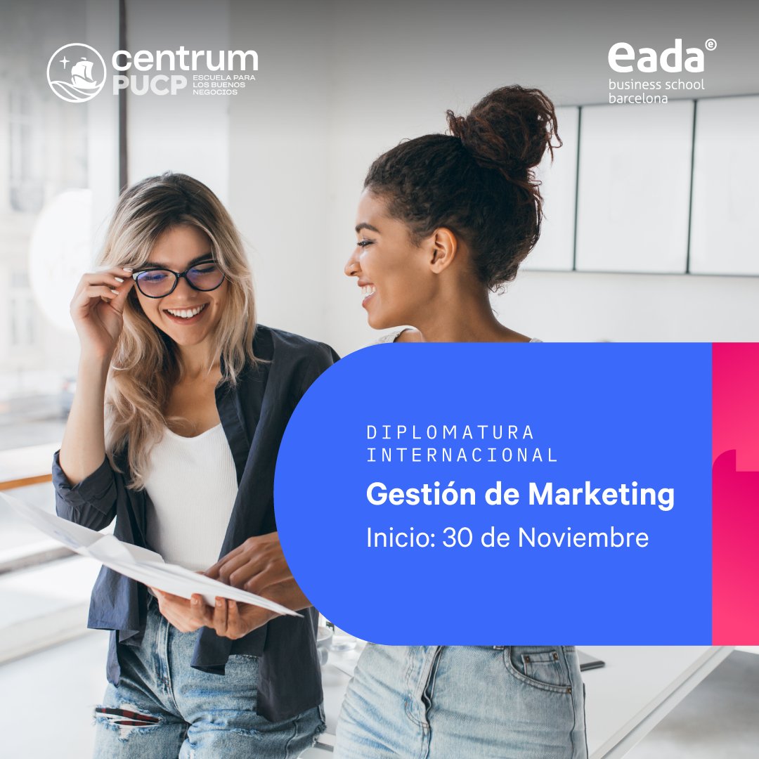 ChambaCreativos's tweet photo. Conoce los programas de Centrum PUCP y especialízate con los mejores.👉🏻Ingresa aquí y entérate ► https://t.co/ZBWR7Vez68 https://t.co/rSwjzLbpga